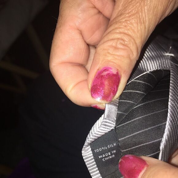 Express 100% Silk Tie  - Picture 4 of 4